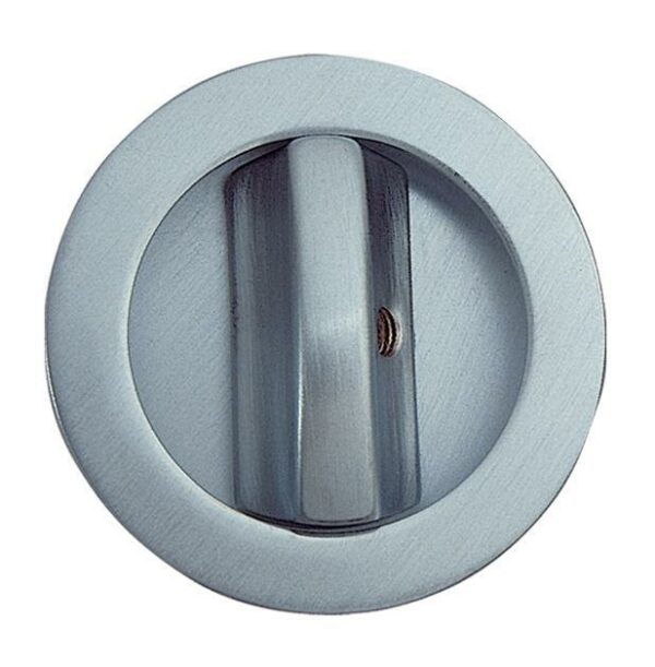 Satin chrome eclisse door lock