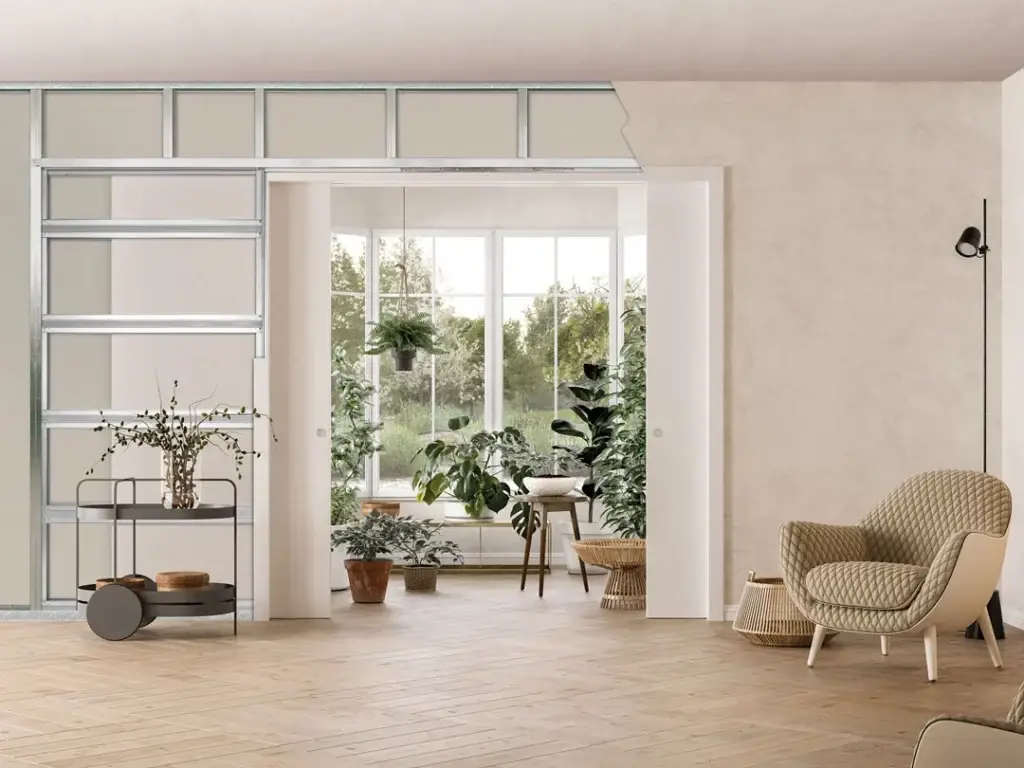 ECLISSE Classic Single Pocket Door Frame Kit