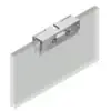 Eclisse Classic Glass Single Pocket Door Frame Kit
