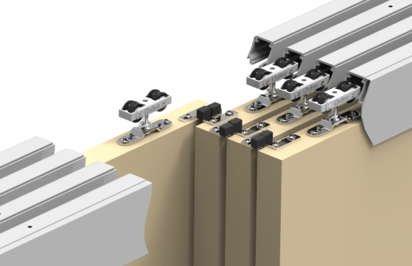 Dawson Moor Telescopic Hardware Kit (Bumper Driven)