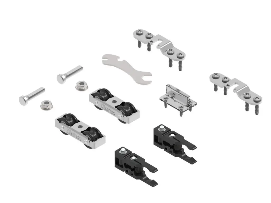 Dawson Moor Runner Pack / Fitting Set at component level on a white background