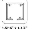 Dawson Moor Complete Telescopic Door Kit (Up to 200 lbs) including track and runners - Image 3