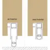 Dawson Moor Automatic door seal - 1130mm - Image 3
