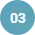 Number3blue Number three in white in blue circle logo